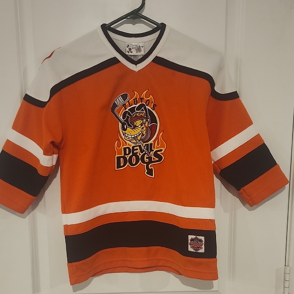 Vintage Plutos Devil Dogs Hockey Jersey